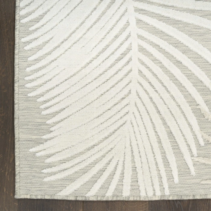 Nourison Home Suncoast Grey SNC03 7ft.10in. x 9ft.10in. Rect. Rug