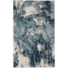 Nourison Home American Manor AMR03 Blue Ivory 7 ft. 10 in. X 9 ft. 10 in. Area Rug