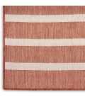 Nourison Positano Terracotta Ivory POS03 12ft. x 15ft. Rect. Rug