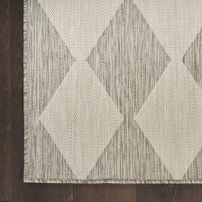 Nourison Home Positano Grey POS04 2ft. x 3ft. Rect. Rug