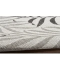 Nourison Garden Oasis Grey GOA01 9 ft. X 12 ft. Rectangle Rug