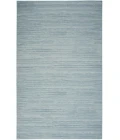 Nourison Washable Essentials Aqua WAE01 4 ft. X 6 ft. Rectangle Rug