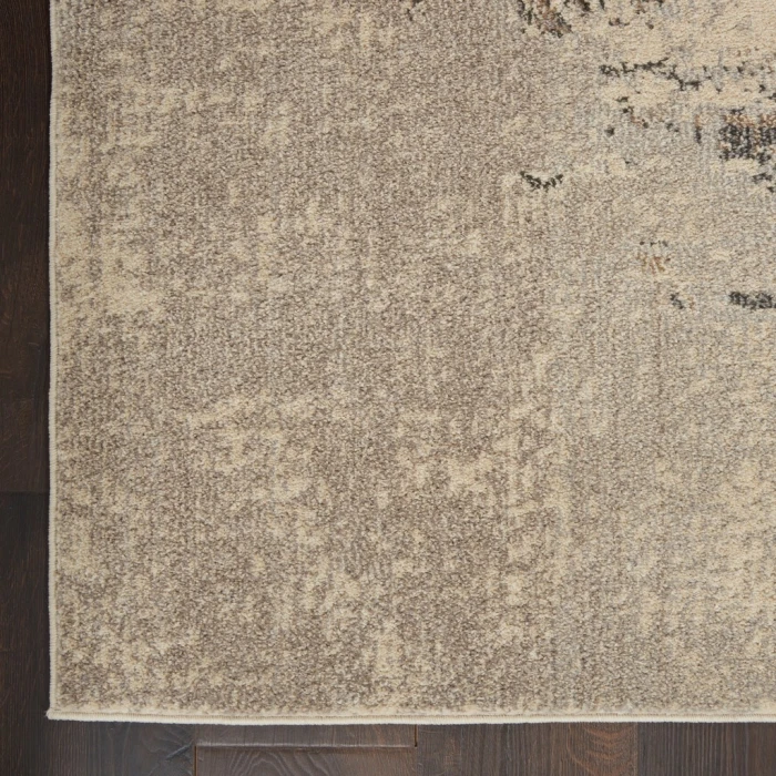 Nourison Celestial Area Rug CES02-Ivory/Grey