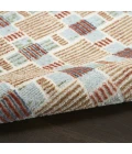 Nourison Nordic Rust Multicolor NRC14 10ft. x 14ft. Rect. Rug
