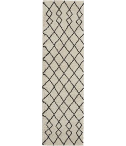 Nourison Home Martil Charcoal MAT01 2ft.2in. x 7ft.6in. Rect. Rug