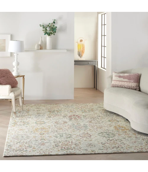 Nourison Twilight Area Rug TWI13 Ivory/Multi 8'6" x 11'6"