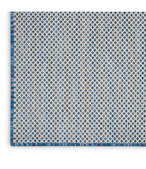 Nourison Courtyard Area Rug COU01 Ivory Blue