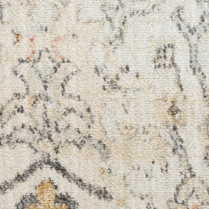 Nourison Oushak Home Grey OUS01 2 ft. X 4 ft. Rect. Rug