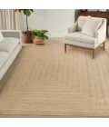 Nourison Tulum Taupe Grey TLM04 10 ft. X 14 ft. Rect. Rug