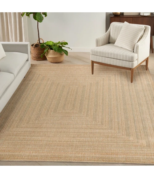Nourison Tulum Taupe Grey TLM04 10 ft. X 14 ft. Rect. Rug