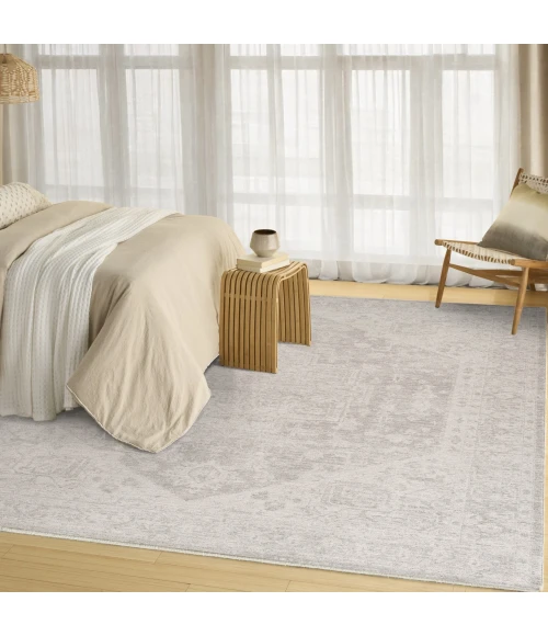 DKNY Pure Shades Grey SAD02 7ft.10in. x 9ft.10in. Rect. Rug