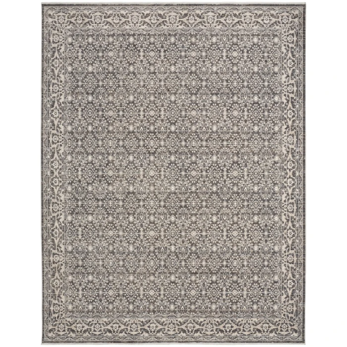 Nourison Shadows Charcoal Ivory SHW04 9 ft. X 12 ft. Rect. Rug