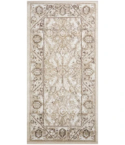 Nourison Home Dekor DEK03 Ivory Brown 2 ft. X 4 ft. Area Rug