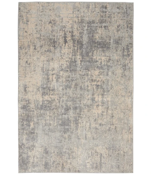 Nourison Rustic Textures Area Rug RUS01-Ivory/Silver