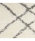 Nourison Home Dreamy Shag Cream / Ivory DRS07 7ft.10in. x 9ft.10in. Rect. Rug