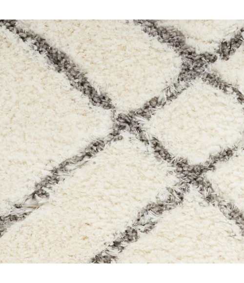 Nourison Home Dreamy Shag Cream / Ivory DRS07 7ft.10in. x 9ft.10in. Rect. Rug