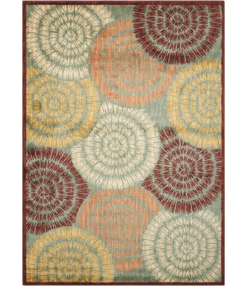 Nourison Home Aristo Multicolor ARS08 9ft.3in. x 12ft.9in. Rect. Rug