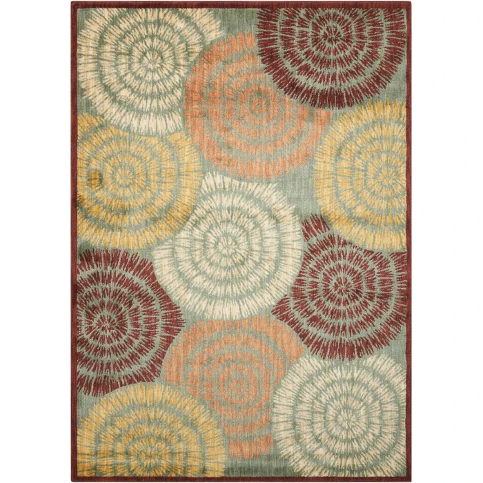 Nourison Home Aristo Multicolor ARS08 9ft.3in. x 12ft.9in. Rect. Rug