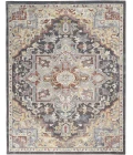 Nourison Home Soraya Charcoal SOR04 7ft.10in. x 9ft.10in. Rect. Rug