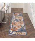 Nourison Aloha Beige Multicolor ALH33 2 ft. 3 in. X 8 ft. Rect. Rug