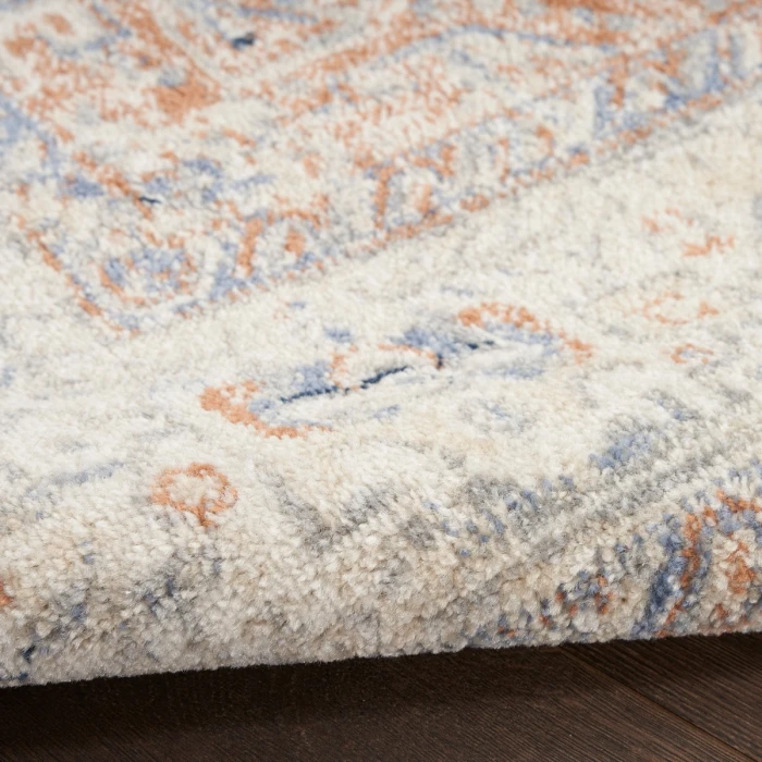 Nourison Nourison Essentials Persian Beige Blue NRE07 2 ft. 2 in. X 14 Rect. Rug