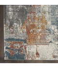 Nourison Home Tangra Grey TNR06 7ft.10in. x 9ft.10in. Rect. Rug