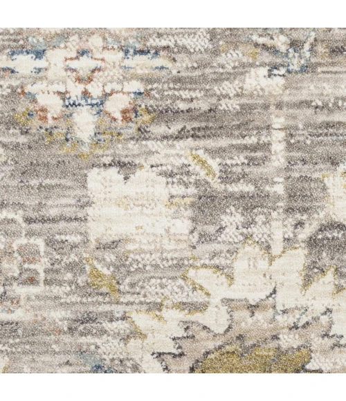 Nourison Home Antique Fusion Grey ANF05 9ft. x 11ft.10in. Rect. Rug