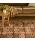 Nourison Nordic Rust Multicolor NRC06 5 ft. X 7 ft. Rect. Rug