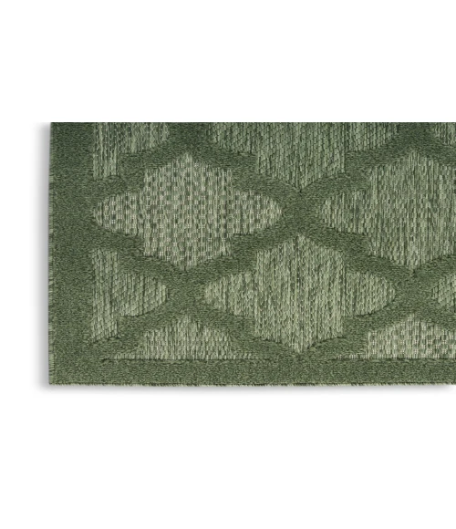 Nourison Easy Care Green NES01 2 ft. X 4 ft. Rectangle Rug