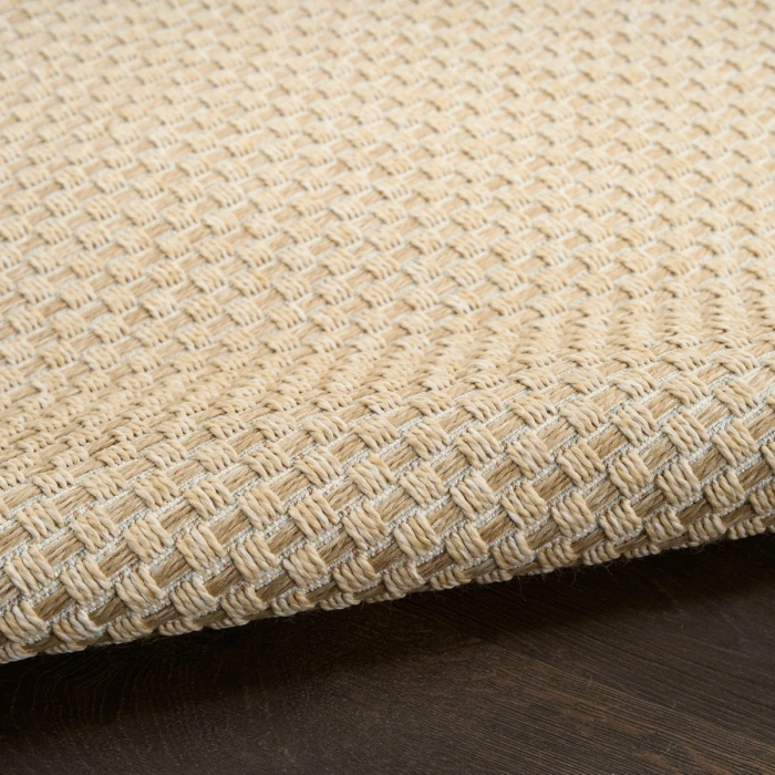 Nourison Tulum Cream TLM03 10 ft. X 14 ft. Rect. Rug