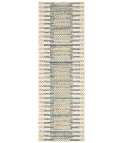 Nourison Home Nordic NRC15 Ivory Multicolor 2 ft. X 6 ft. Area Rug
