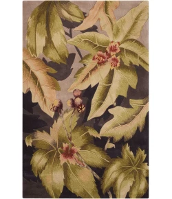 Nourison Home Tropics TS03 Plum 8 ft. X 11 ft. Area Rug