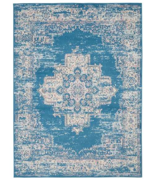 Nourison Grafix Area Rug GRF14-Blue