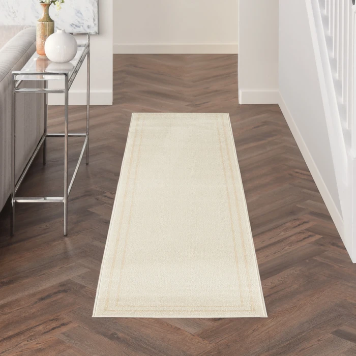 Nourison Home Nourison Essentials Ivory Gold NRE02 2 ft. 2 in. X 7 ft. 6 in. Rectangle Rug