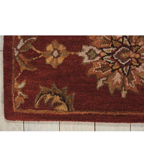 Nourison India House Runner Area Rug IH83-Brick