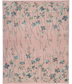 Nourison Home Tranquil TRA04 Pink 8 ft. 10 in. X 11 ft. 10 in. Area Rug