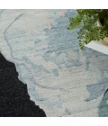 Nourison Silk Shadows Blue Pink SHA25 8 ft. X 10 ft. Rect. Rug