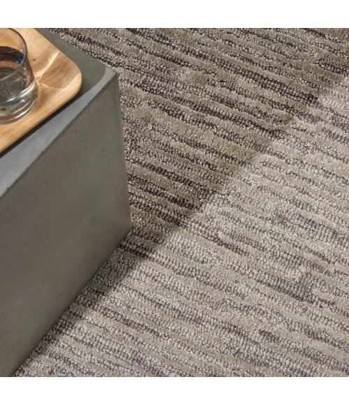 Calvin Klein Linear Area Rug LNR01 Grey