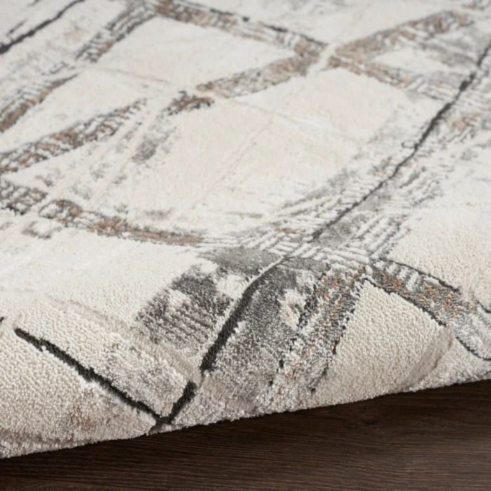 Nourison Desire Area Rug DSR03 Grey Silver