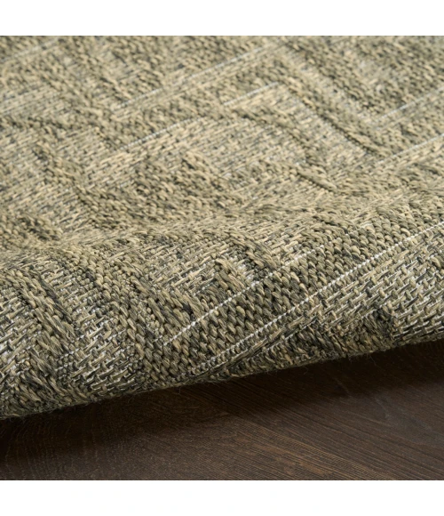 Nourison Tulum Olive TLM05 2 ft. X 3 ft. Rect. Rug