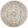 Nourison Thalia Beige Multicolor THL04 5ft.3in. x Round Rug