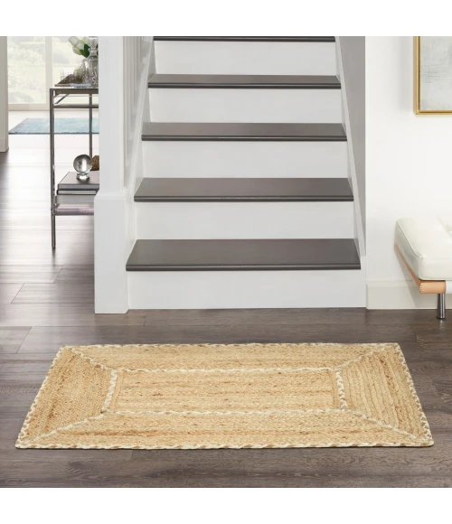Nourison Terrazzo Jute Natural TRJ01 2 ft. X 3 ft. Rect. Rug