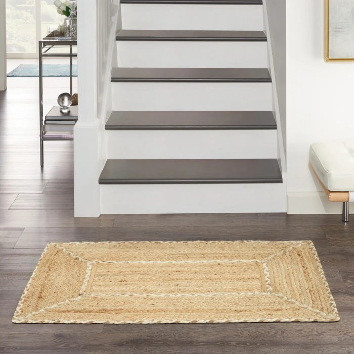 Nourison Terrazzo Jute Natural TRJ01 2 ft. X 3 ft. Rect. Rug