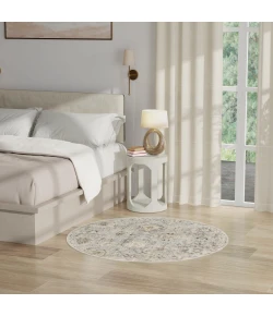 Nourison Home Oushak Home OUS01 Mint 4 ft. Round Area Rug