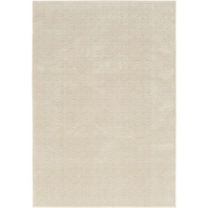 Nourison Home Washable Charm Cream / Ivory WCH03 5ft. x 7ft. Rect. Rug