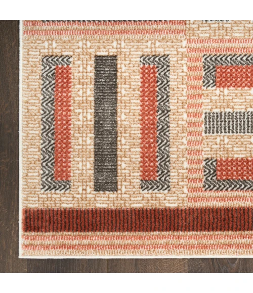 Nourison Nordic Multicolor NRC11 8 ft. X 10 ft. Rect. Rug