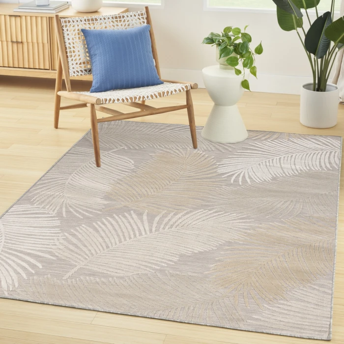 Nourison Home Suncoast Beige SNC03 4ft. x 6ft. Rect. Rug