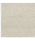 DKNY Pure Purl Cream / Ivory PUU01 5ft.3in. x 7ft.3in. Rect. Rug