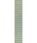 Nourison Positano Blue Green Ivory POS03 2 ft. 2 in. X 12 ft. Rect. Rug