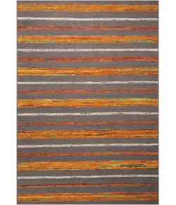 Nourison Home Spectrum Grey Flame SPE05 5ft.3in. x 7ft.5in. Rect. Rug